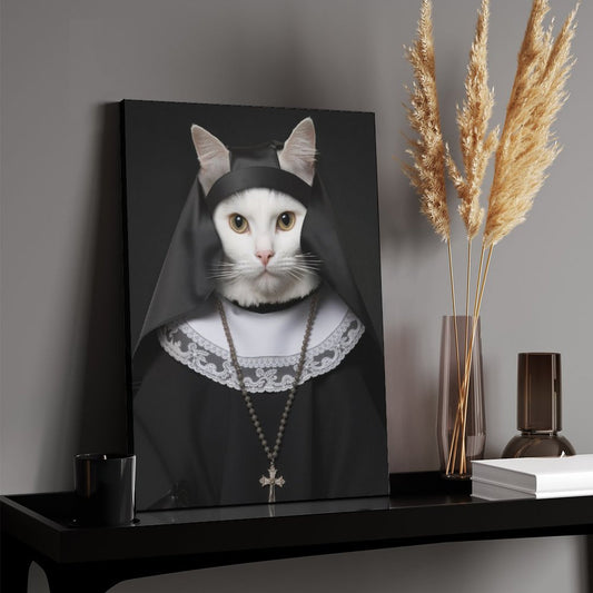 The Nun - Custom Pet Portrait With Your Photo