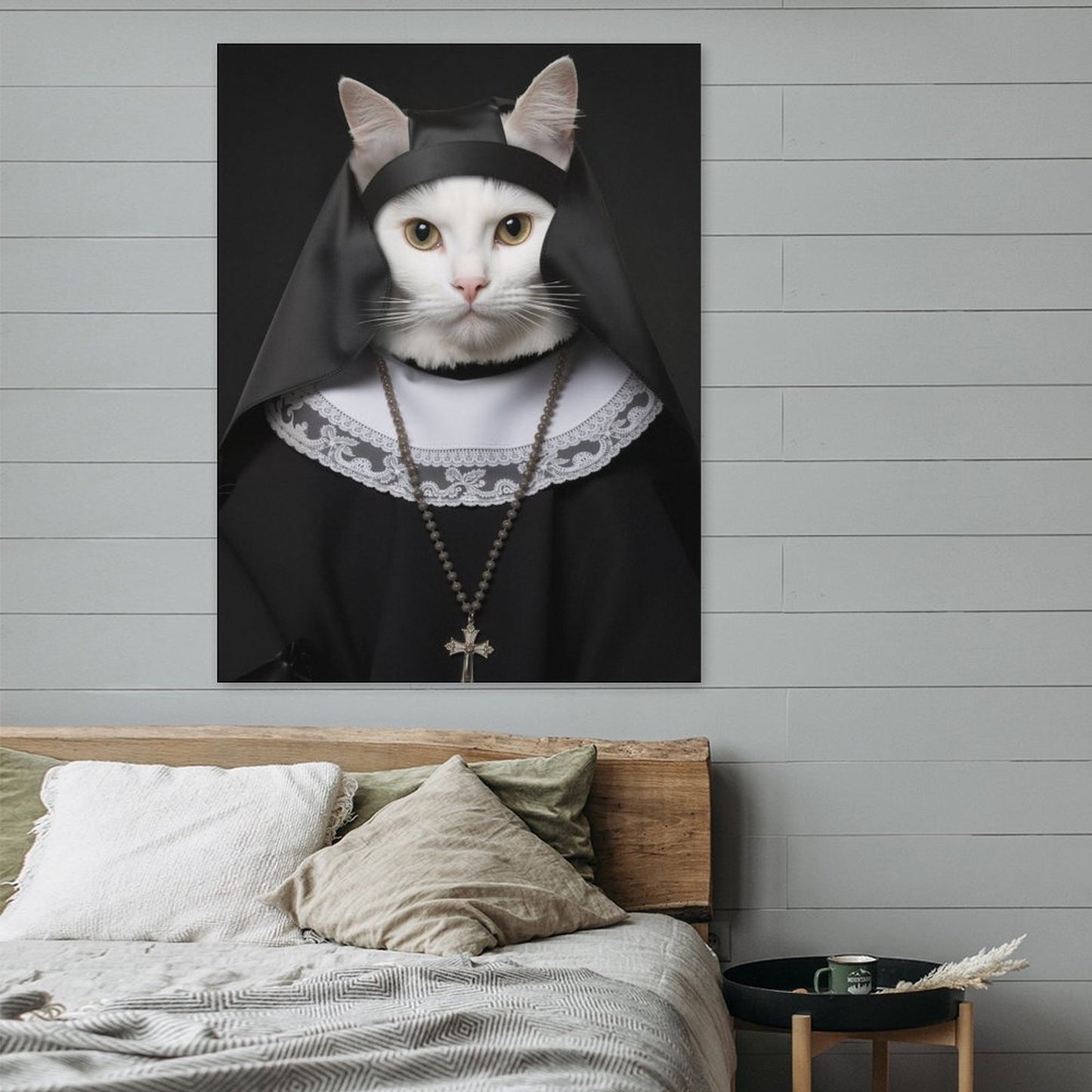 The Nun - Custom Pet Portrait With Your Photo