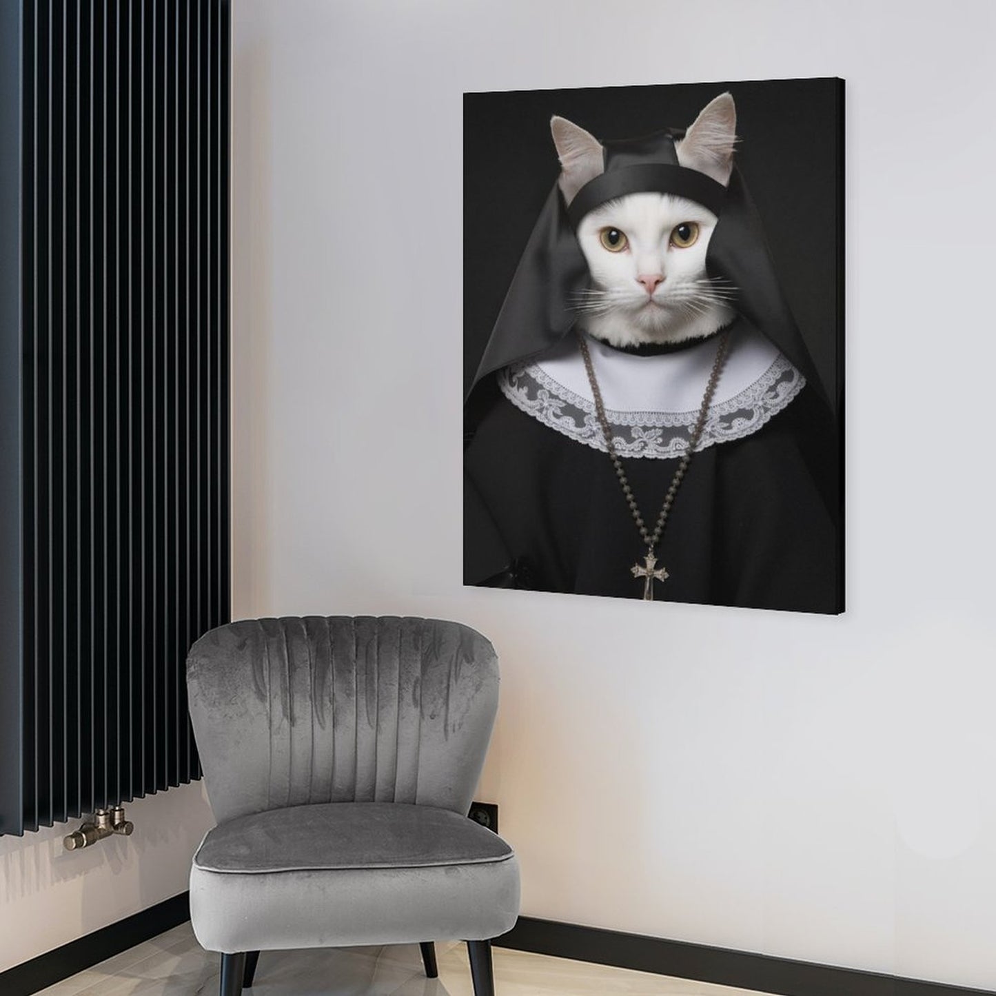 The Nun - Custom Pet Portrait With Your Photo