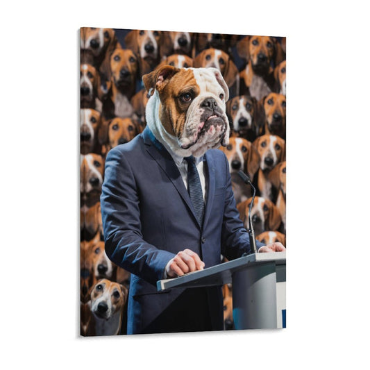 The Orator - Custom Pet Portrait With Your Photo
