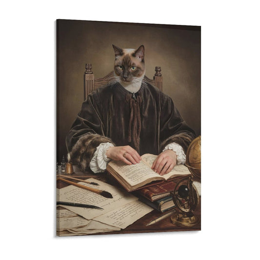 The Philosopher - Custom Pet Portrait With Your Photo
