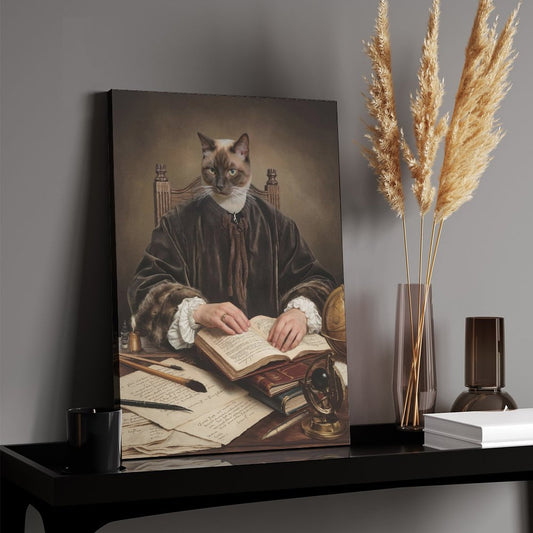 The Philosopher - Custom Pet Portrait With Your Photo