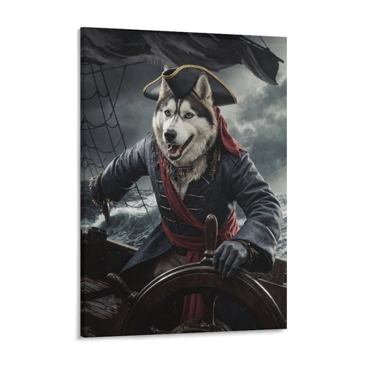 The Pirate - Custom Pet Portrait With Your Photo