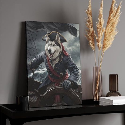The Pirate - Custom Pet Portrait With Your Photo