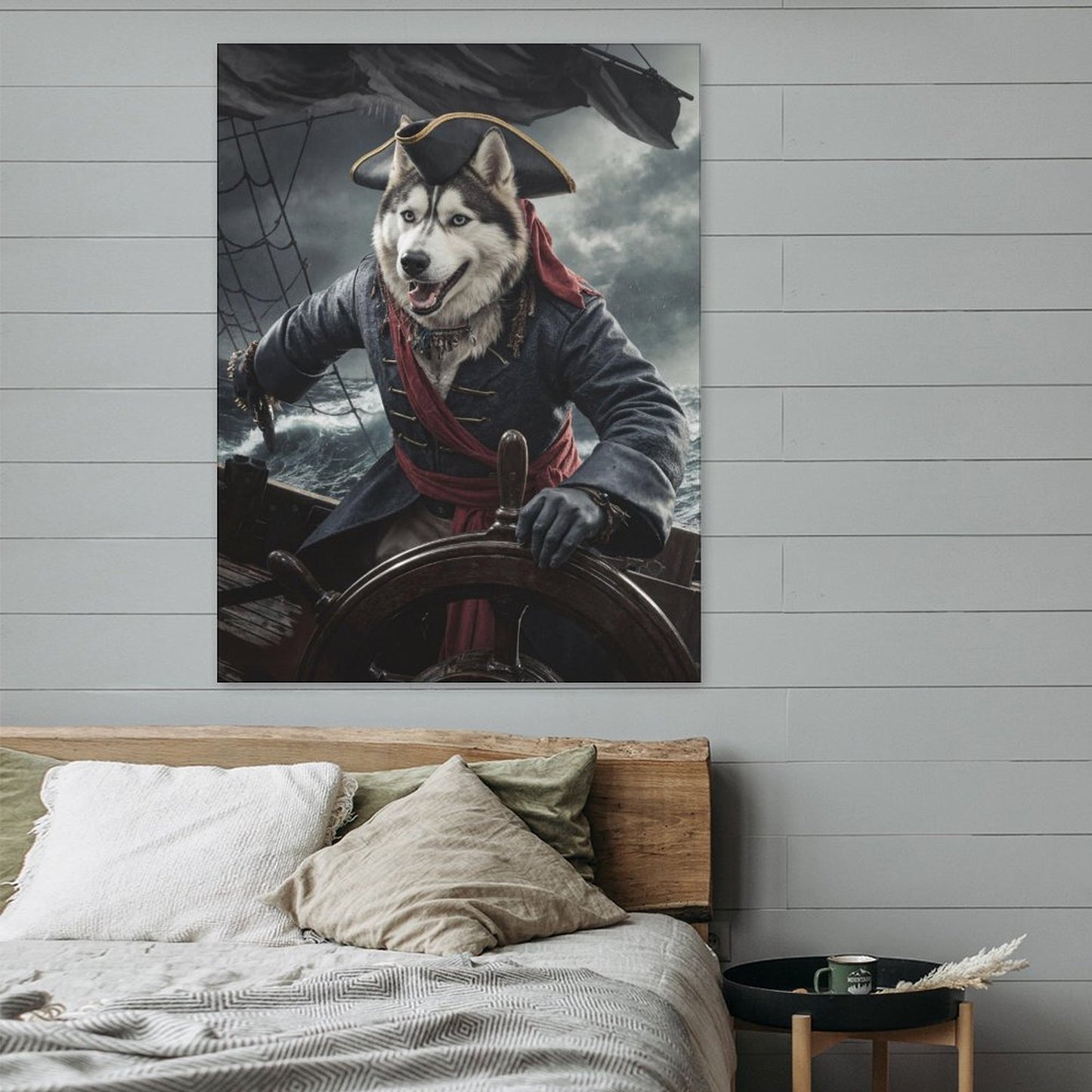 The Pirate - Custom Pet Portrait With Your Photo