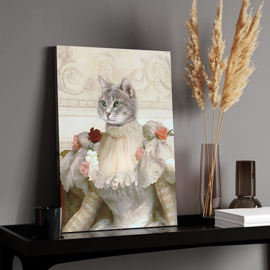 The Princess - Custom Pet Portrait With Your Photo