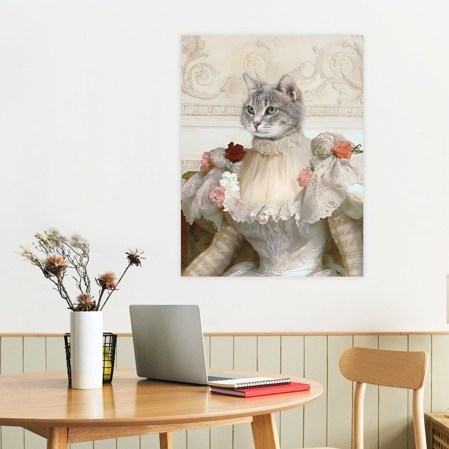 The Princess - Custom Pet Portrait With Your Photo