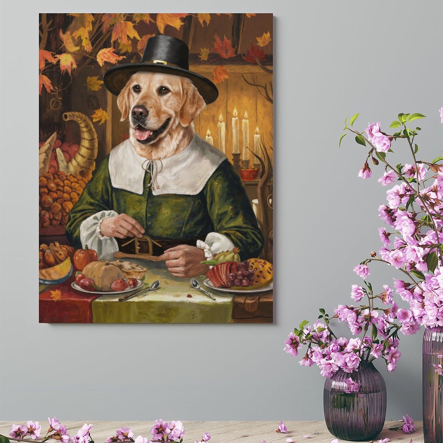 The Puritan - Custom Pet Portrait With Your Photo
