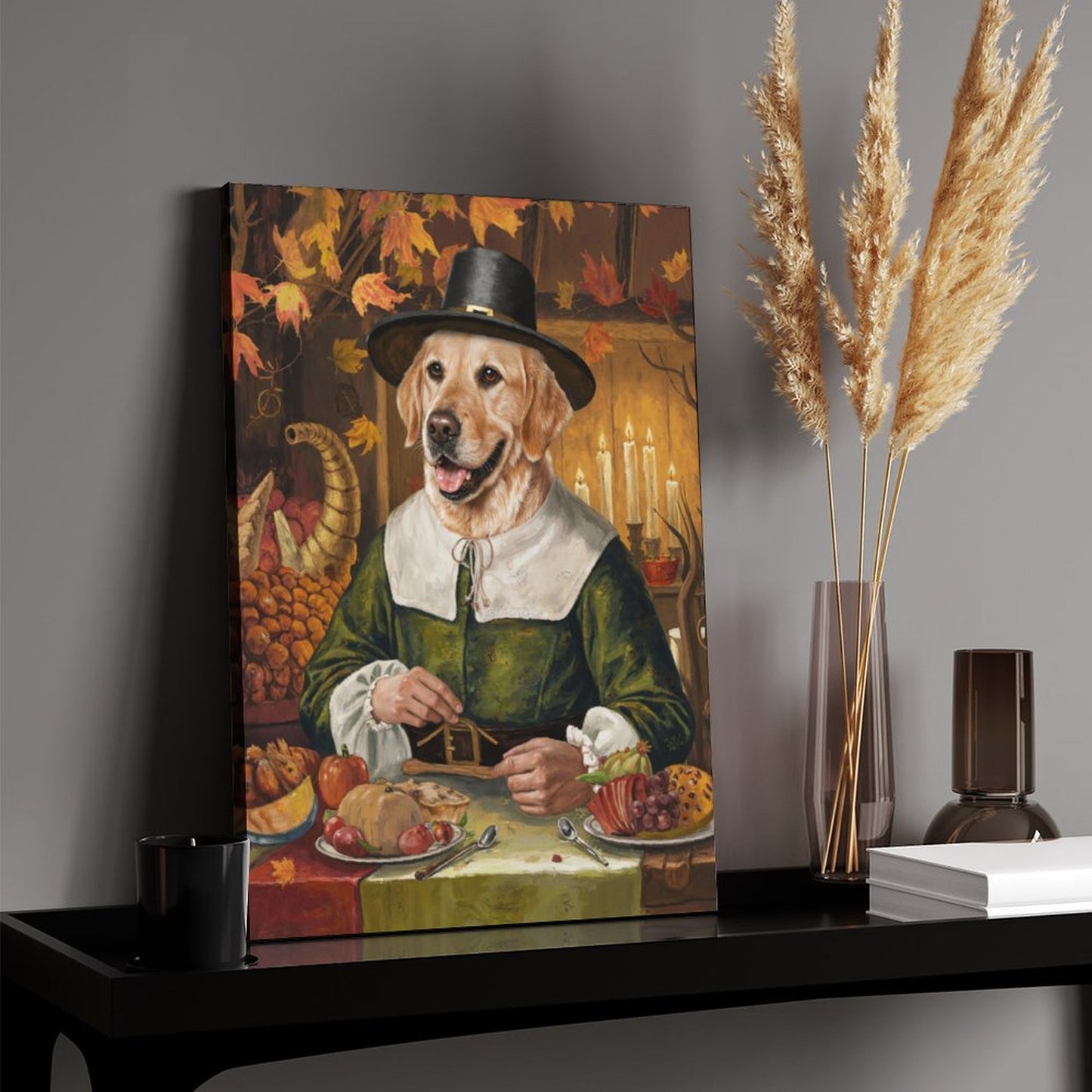 The Puritan - Custom Pet Portrait With Your Photo