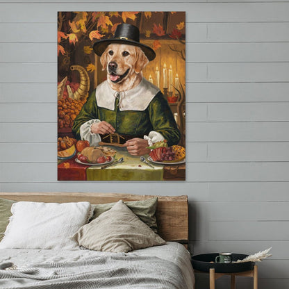 The Puritan - Custom Pet Portrait With Your Photo