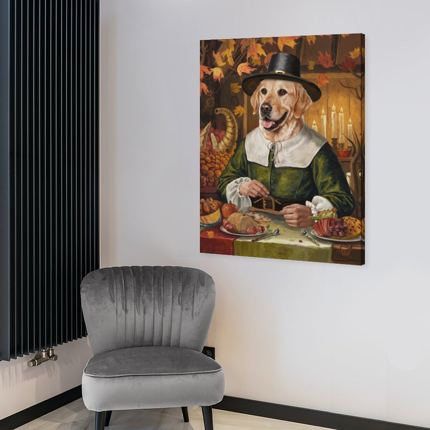 The Puritan - Custom Pet Portrait With Your Photo