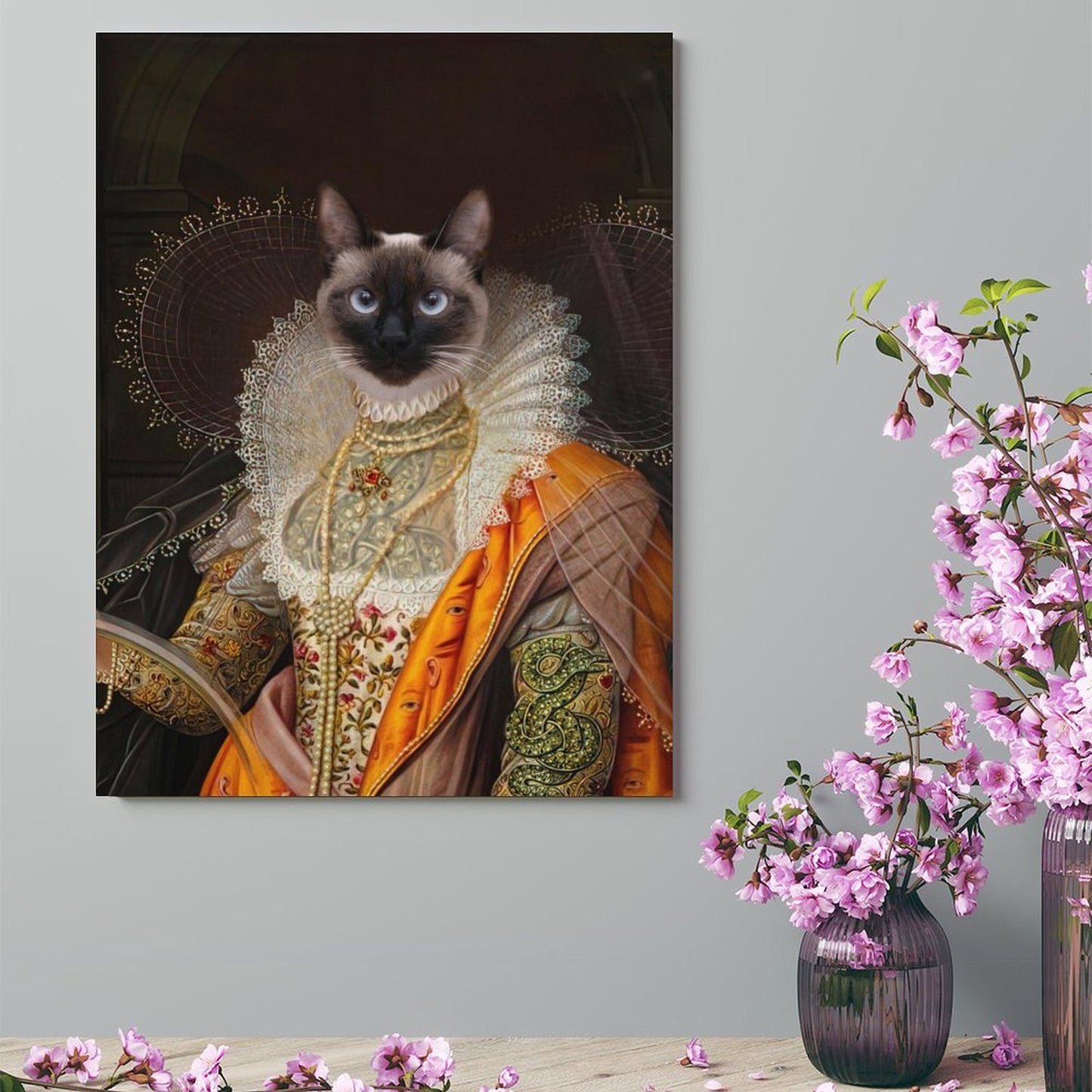 The Queen - Custom Pet Portrait With Your Photo