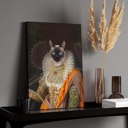 The Queen - Custom Pet Portrait With Your Photo