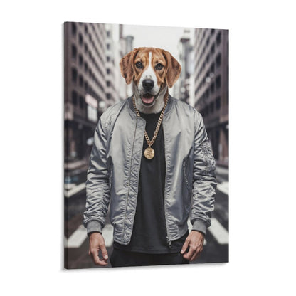 The Rapper - Custom Pet Portrait With Your Photo