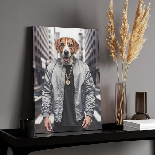 The Rapper - Custom Pet Portrait With Your Photo