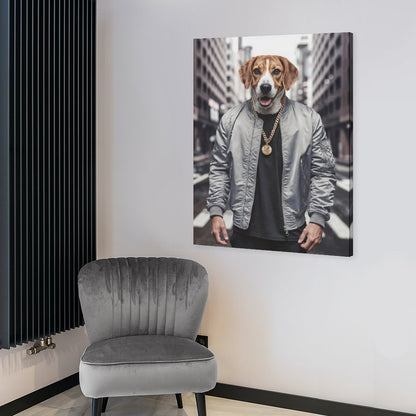 The Rapper - Custom Pet Portrait With Your Photo