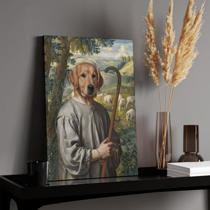 The Shepherd - Custom Pet Portrait With Your Photo