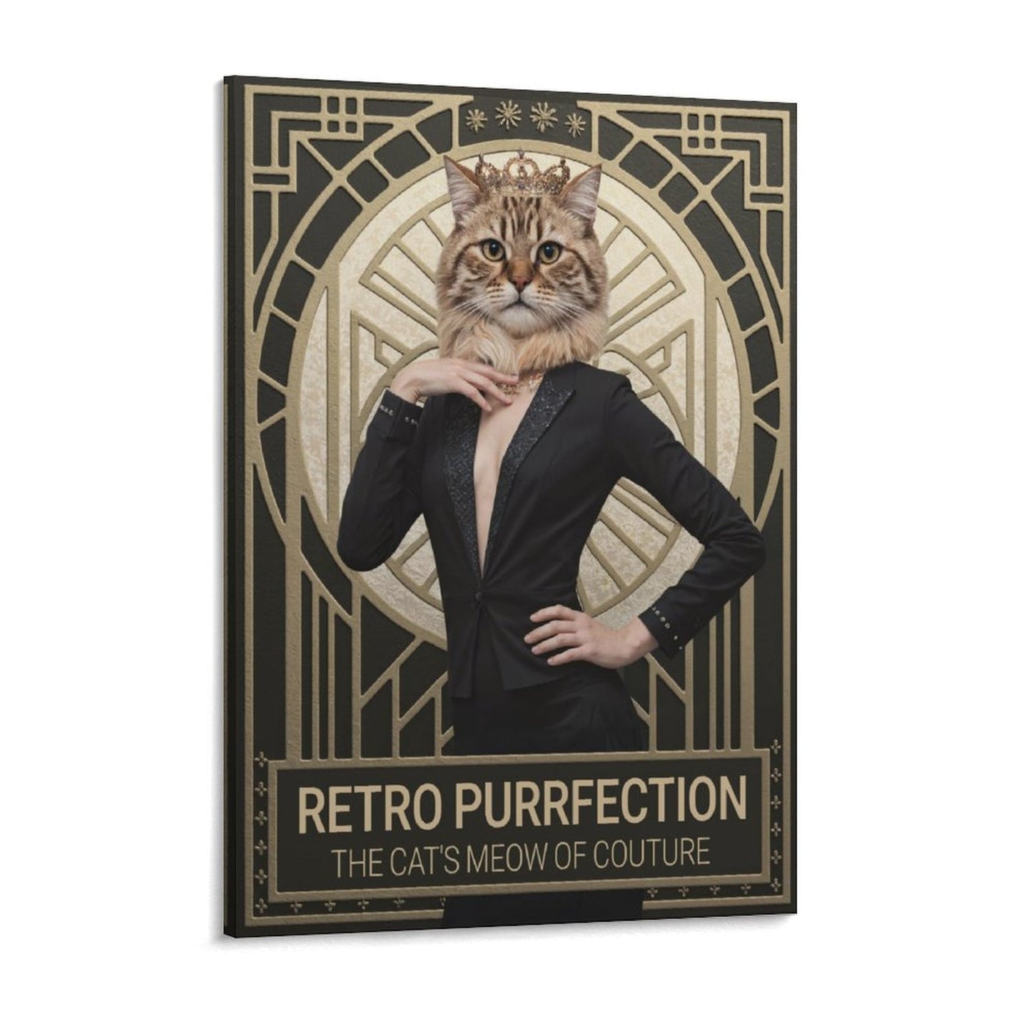 The Showgirl - Custom Pet Portrait With Your Photo
