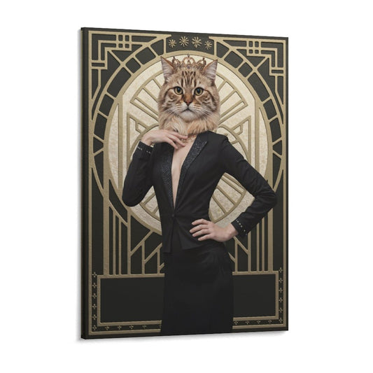 The Showgirl - Custom Pet Portrait With Your Photo