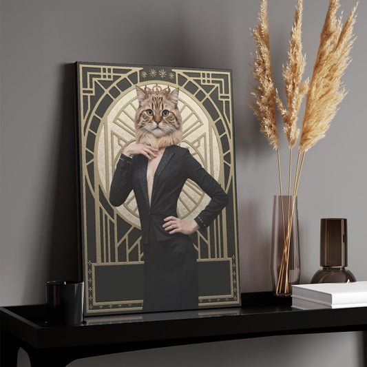 The Showgirl - Custom Pet Portrait With Your Photo