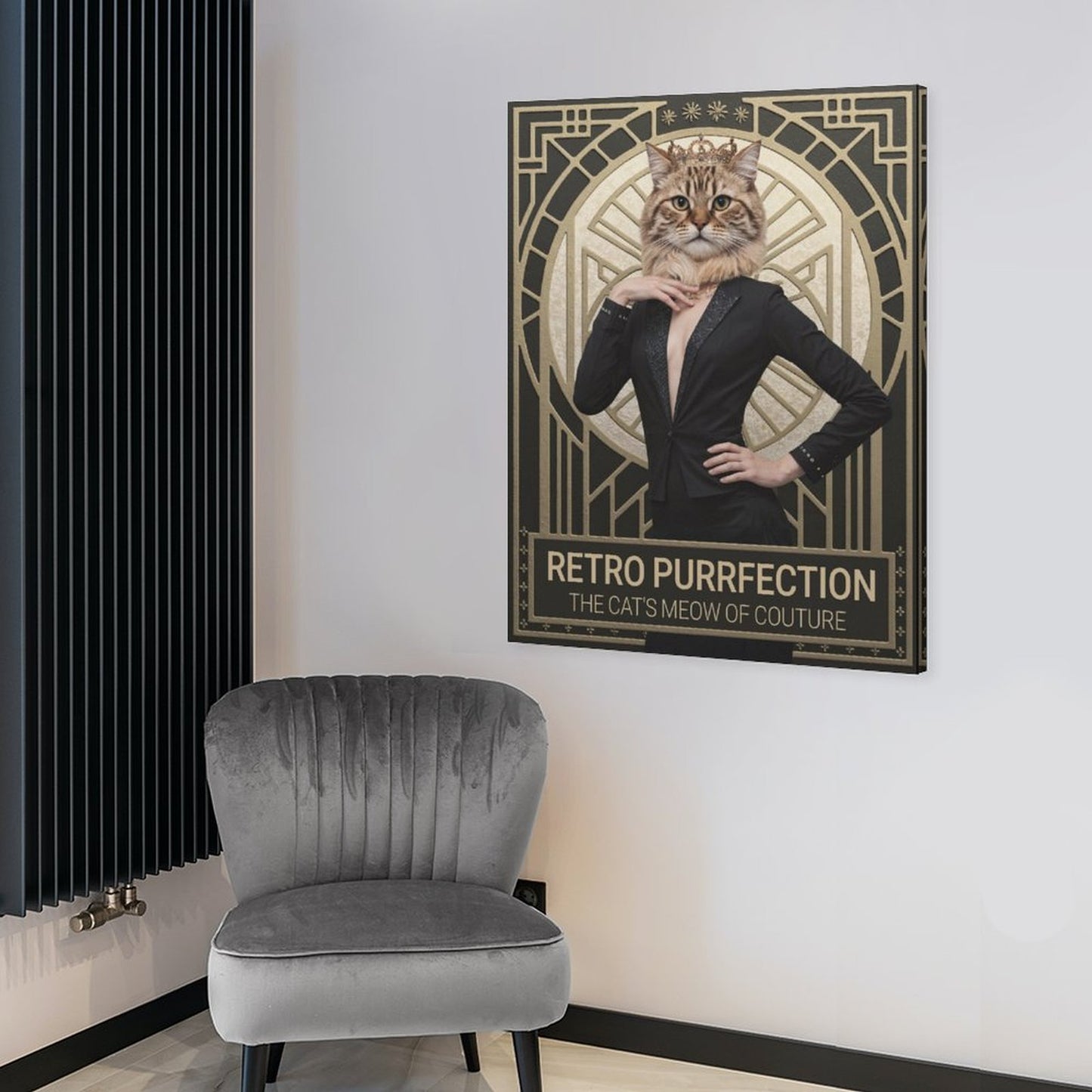 The Showgirl - Custom Pet Portrait With Your Photo