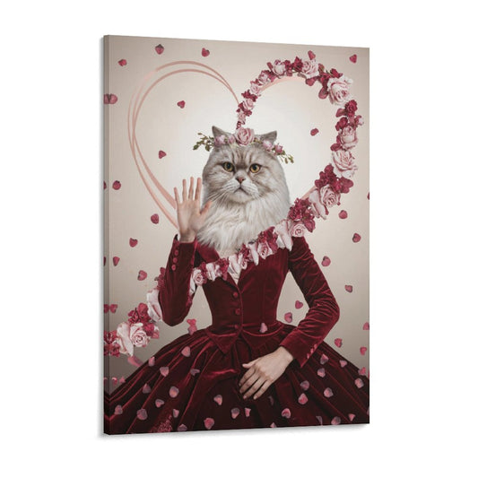 The Socialite - Custom Pet Portrait With Your Photo
