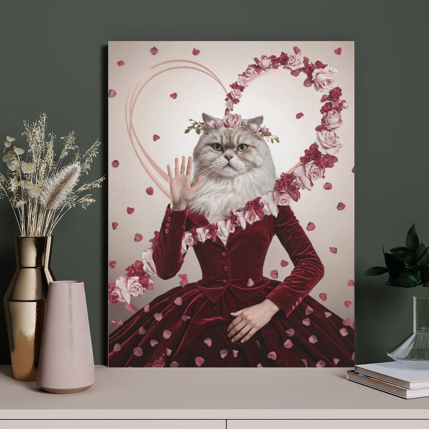 The Socialite - Custom Pet Portrait With Your Photo