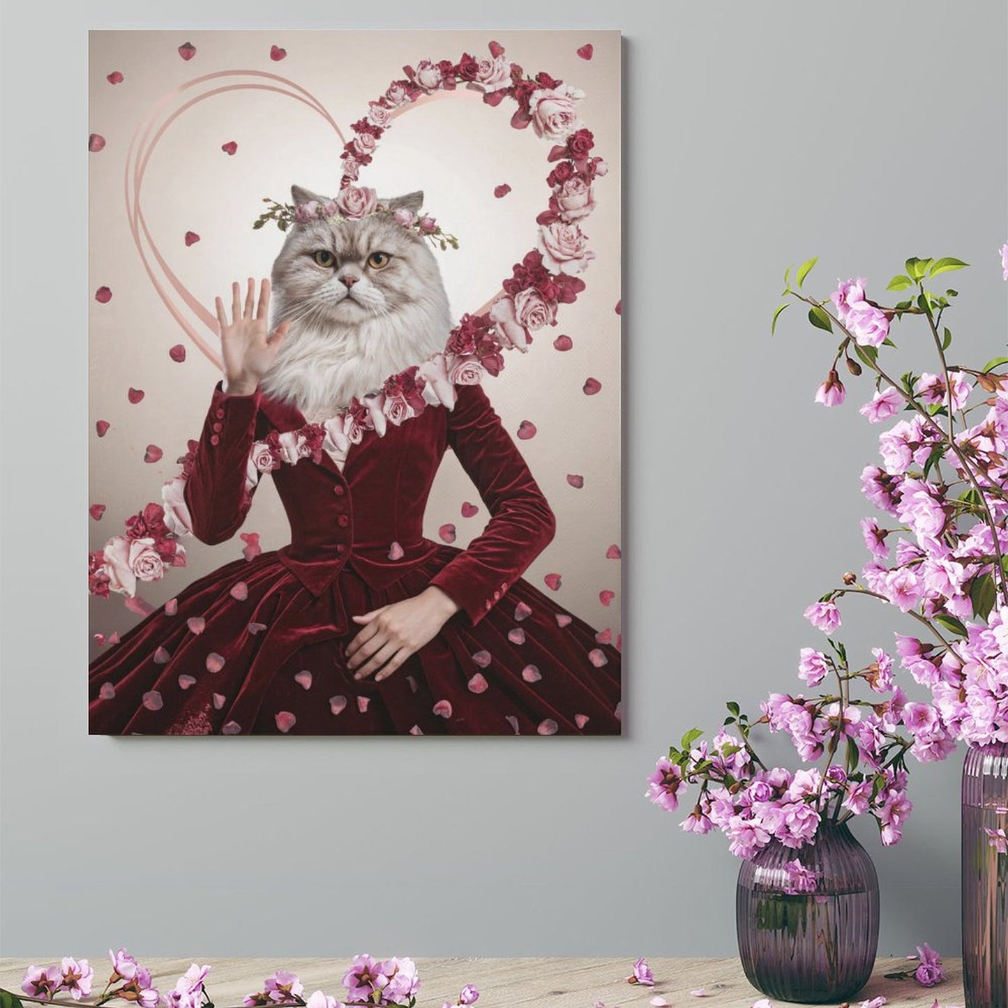 The Socialite - Custom Pet Portrait With Your Photo
