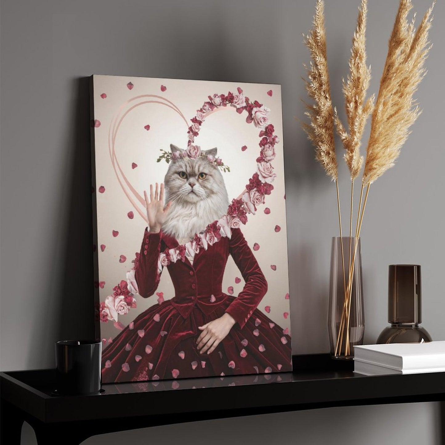 The Socialite - Custom Pet Portrait With Your Photo