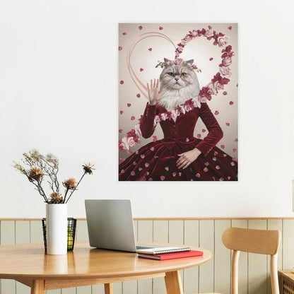 The Socialite - Custom Pet Portrait With Your Photo