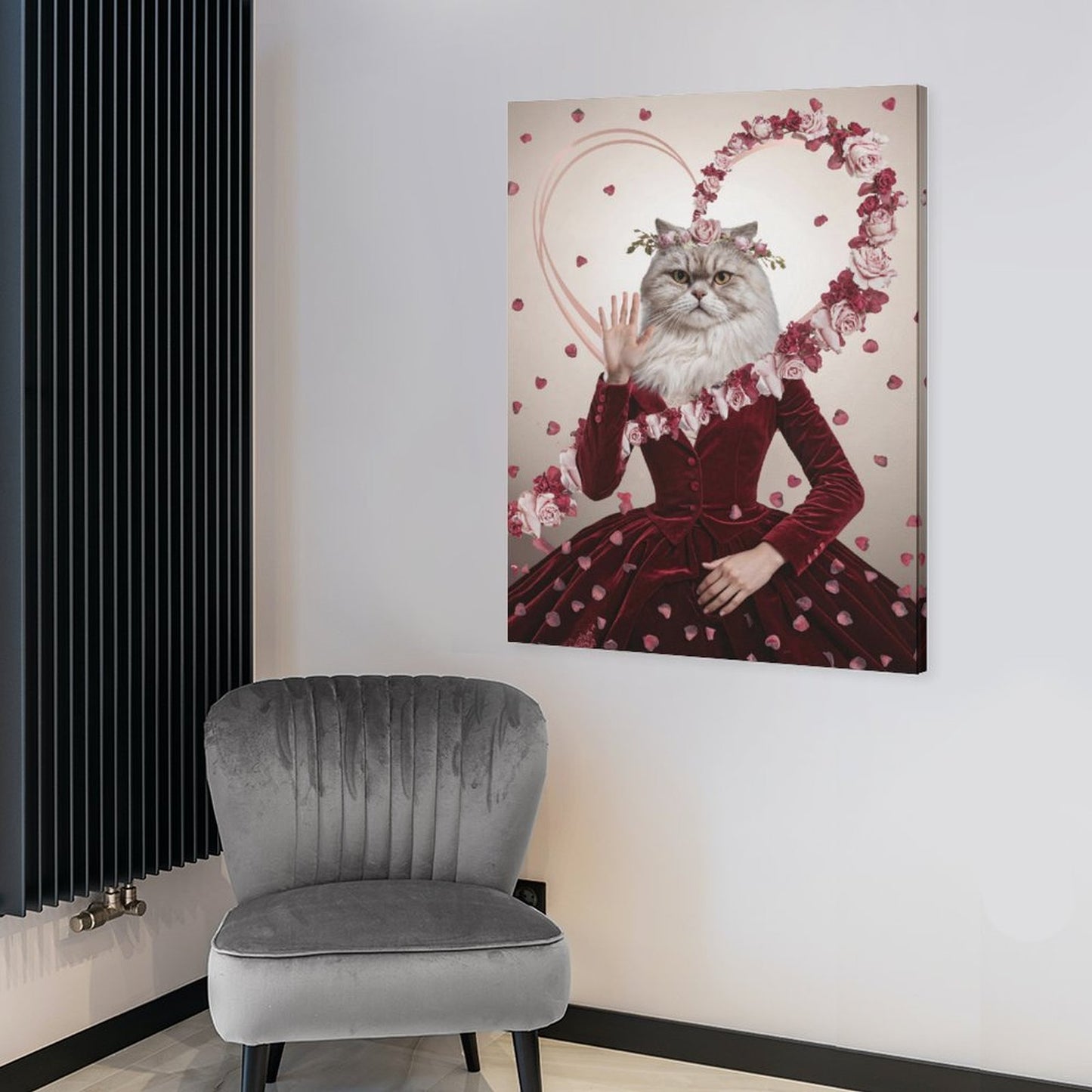 The Socialite - Custom Pet Portrait With Your Photo