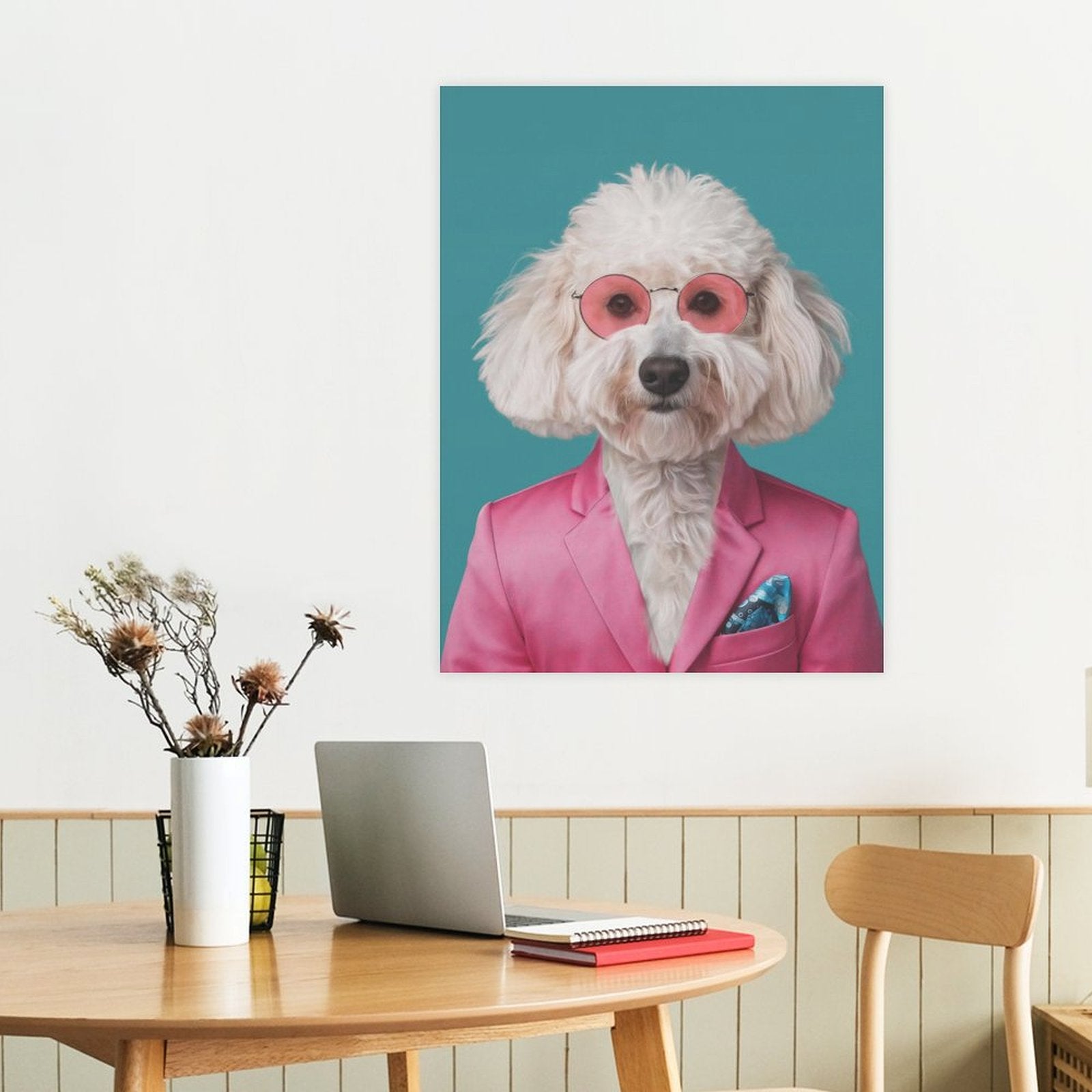The Stylist - Custom Pet Portrait With Your Photo