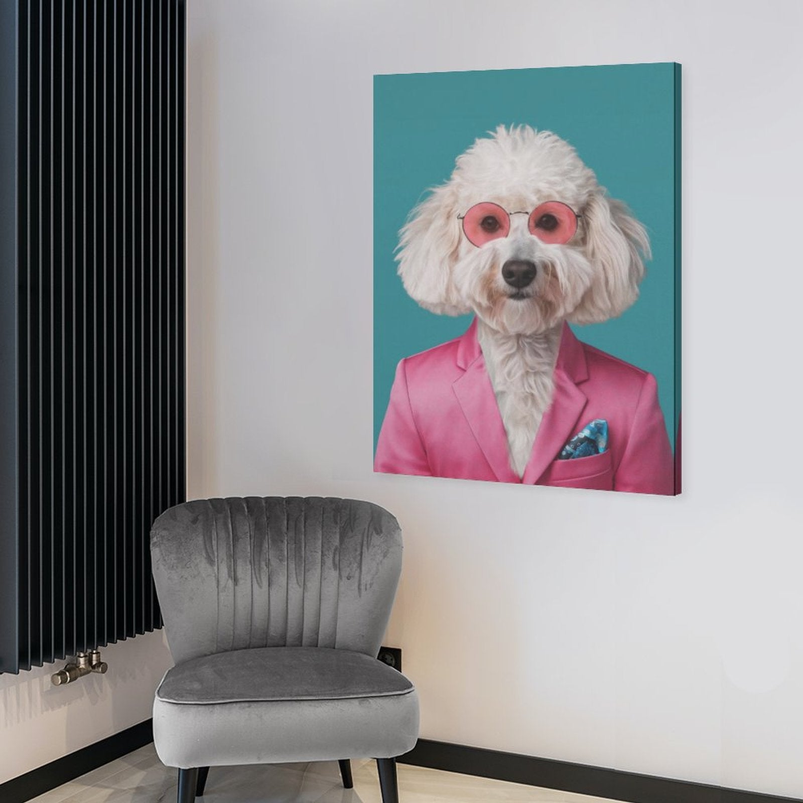 The Stylist - Custom Pet Portrait With Your Photo