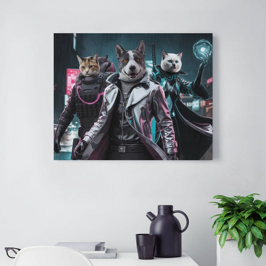 The Three Musketeers - Custom Pet Portrait With Your Photo