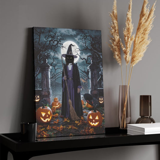 The Witch - Custom Pet Portrait With Your Photo