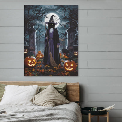 The Witch - Custom Pet Portrait With Your Photo