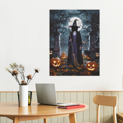 The Witch - Custom Pet Portrait With Your Photo