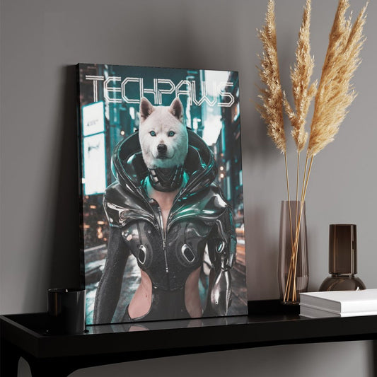 Time Traveler - Custom Pet Portrait With Your Photo